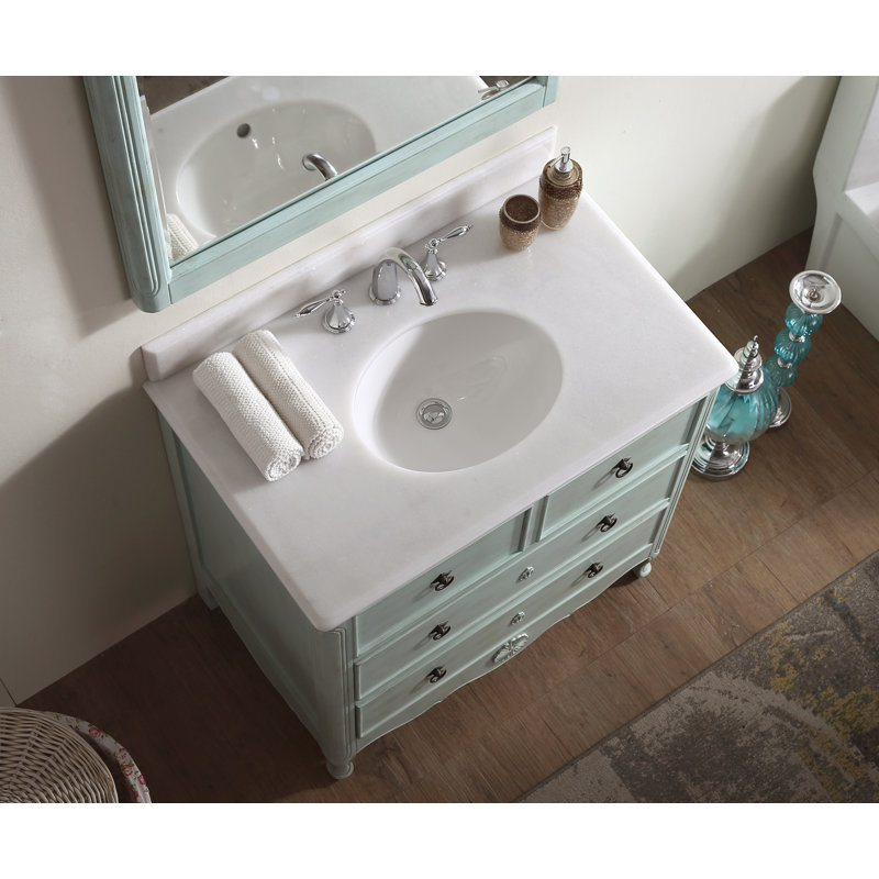 Ophelia & Co. Nallely 34'' Free Standing Single Bathroom Vanity with